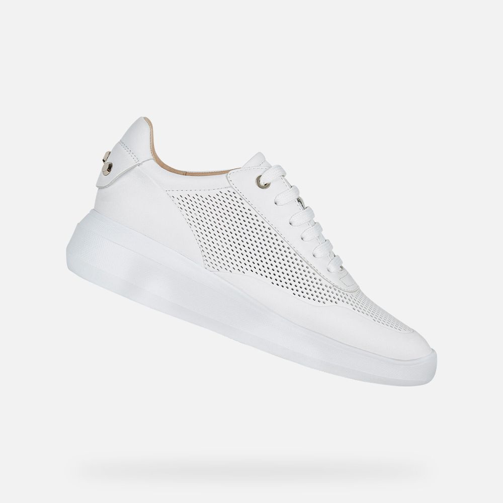 Basket Geox Rubidia - Blanche - Femme 032748-FYP